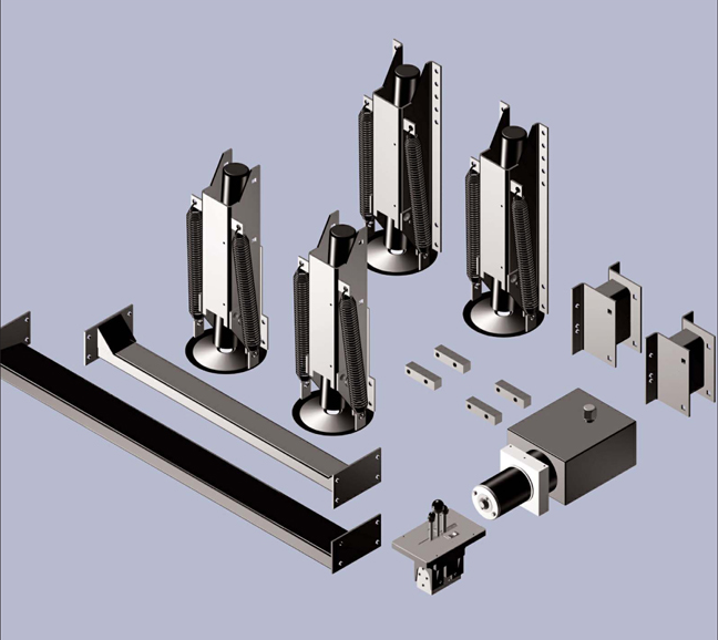 HWH Corporation Leveling Jack Mounting Bracket AP34443